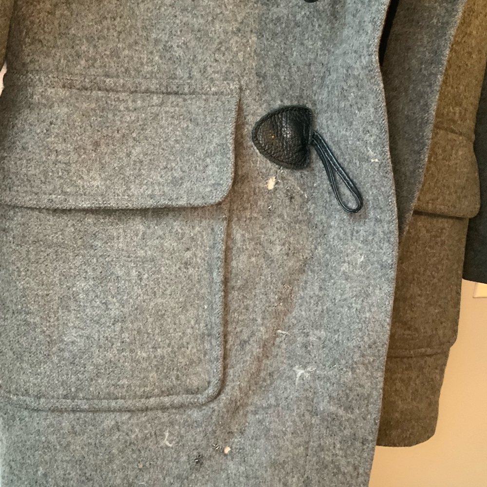 Burberry Brit Wool Toggle Coat - Picture 3 of 7